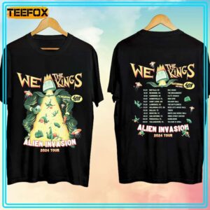 We The King Alien Invasion Tour 2024 Unisex T Shirt