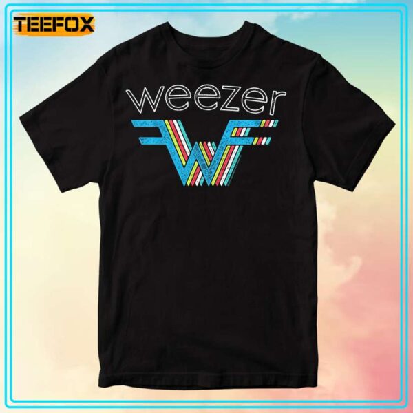 Weezer Logo Rock Music T Shirt