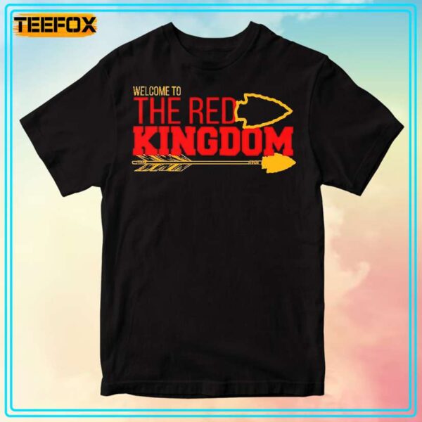 Welcome to the Red Kingdom Kansas City Football T Shirt