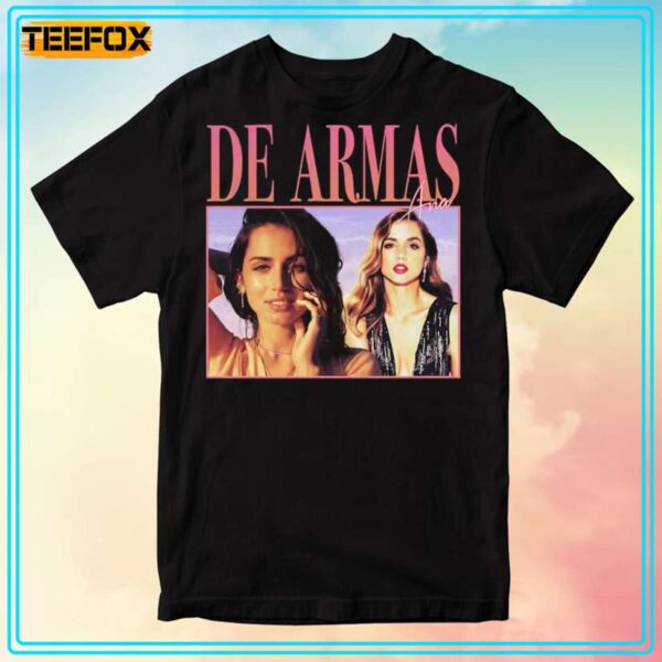 Ana De Armas 90s Retro Style T Shirt