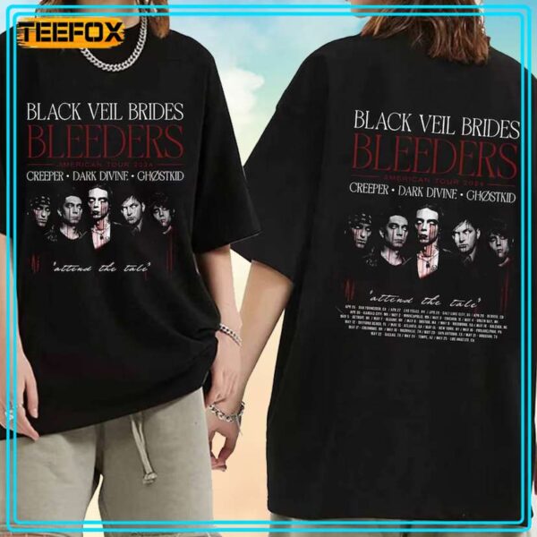 Black Veil Brides Tour 2024 Concert Unisex T Shirt
