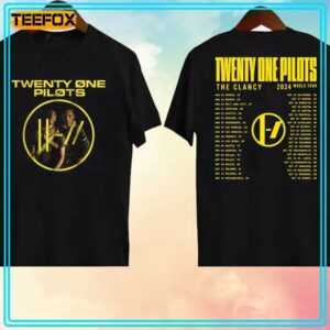 Clancy Tour Twenty One Pilots 2024 T Shirt