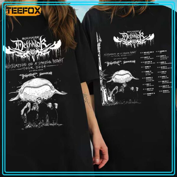 Dethklok Tour 2024 Music Unisex T Shirt