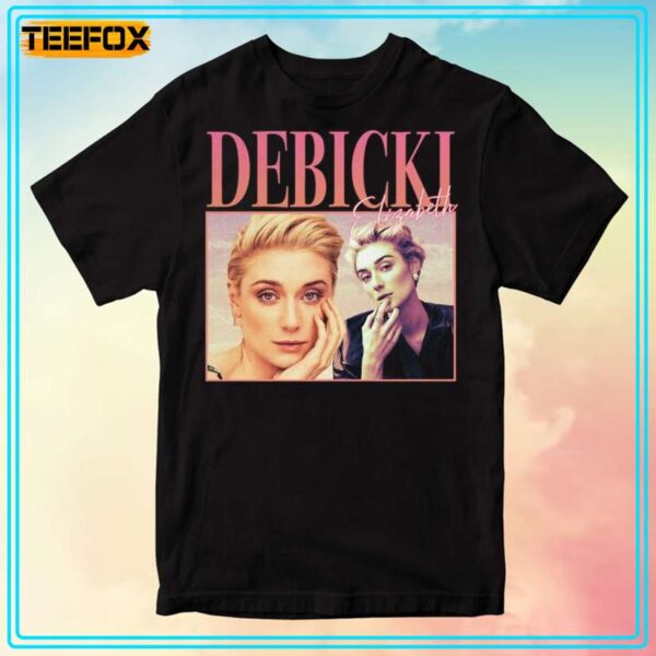 Elizabeth Debicki 90s Retro Style T Shirt