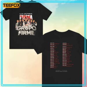 Grupo Firme Tour 2024 Concert T Shirt