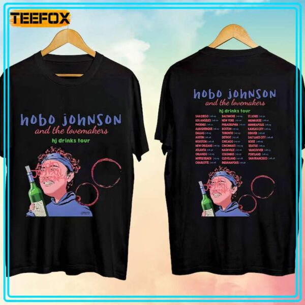 Hobo Johnson Hobo Johnson Drinks Tour 2024 Unisex T Shirt
