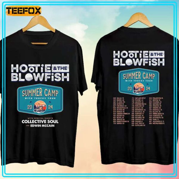 Hootie And The Blowfish Summer Camp with Trucks Tour 2024 T Shirt