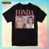 Jane Fonda 90s Retro Style T Shirt