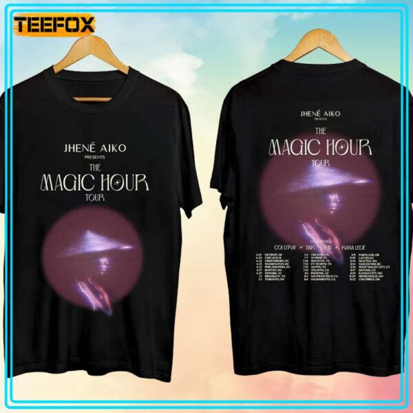 Jhene Aiko The Magic Hour Tour 2024 Concert T Shirt