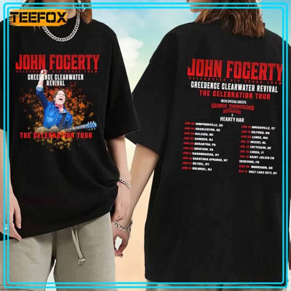 John Fogerty The Celebration Tour 2024 Unisex T Shirt