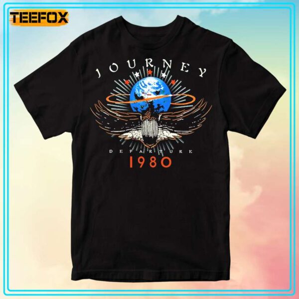 Journey Departures Album Tour 1980 Music T Shirt