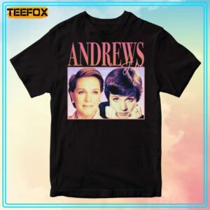 Julie Andrews 90s Retro Style T Shirt