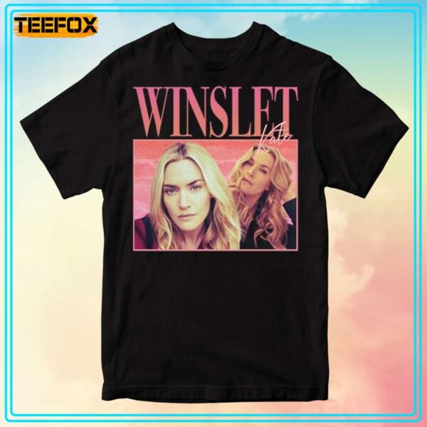 Kate Winslet 90s Retro Style T Shirt