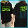 Kid Cudi Insano World Tour 2024 Concert Music T Shirt