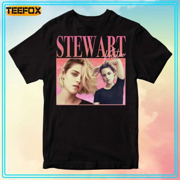 Kristen Steward 90s Retro Style T Shirt