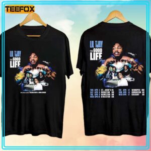 Lil Tjay The Good Life Tour Canada 2024 Unisex T Shirt 1713483780