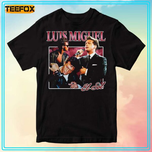 Luis Miguel Singer Music RetroT Shirt
