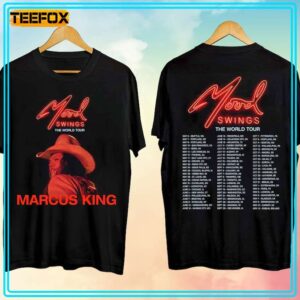 Marcus King Mood Swings The World Tour 2024 Unisex T Shirt