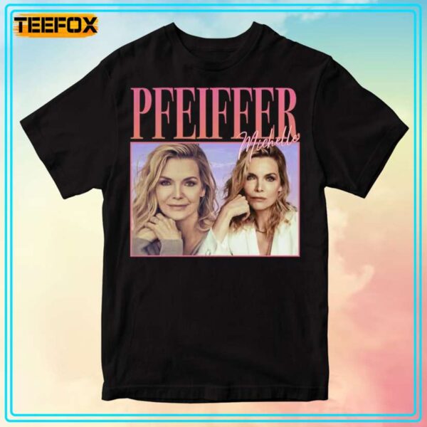 Michelle Pfeiffer 90s Retro Style T Shirt