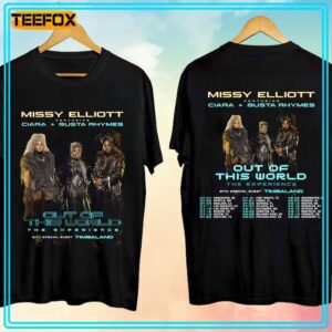 Missy Elliott Out of This World Tour 2024 T Shirt