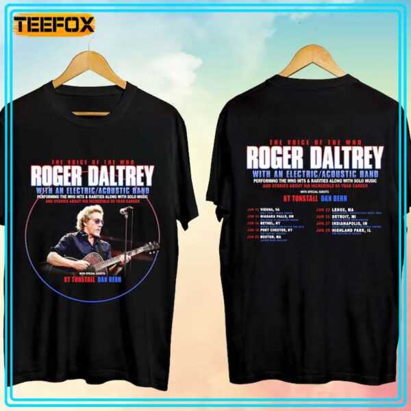 Roger Daltrey Tour 2024 Concert Unisex T Shirt