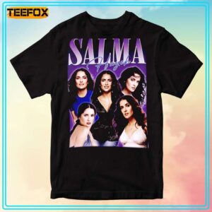 Salma Hayek Retro Unisex T Shirt