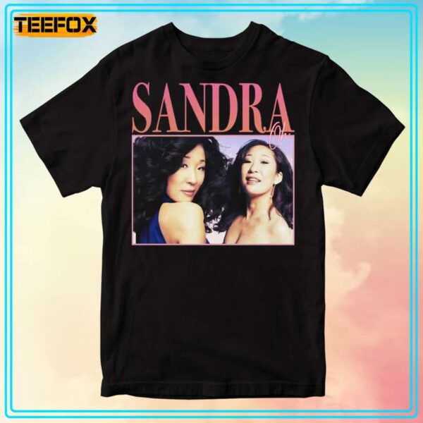Sandra Oh 90s Retro Style T Shirt