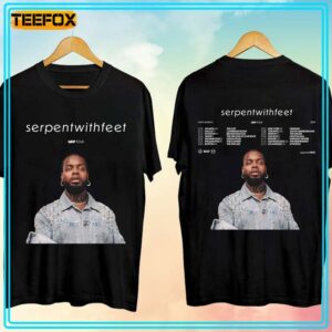 Serpentwithfeet Grip Tour 2024 Concert T Shirt