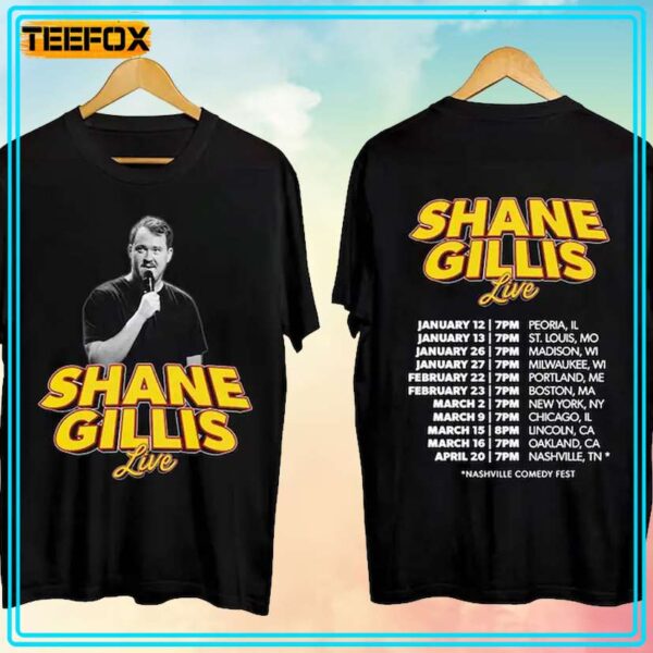 Shane Gillis Live Tour 2024 Unisex T Shirt