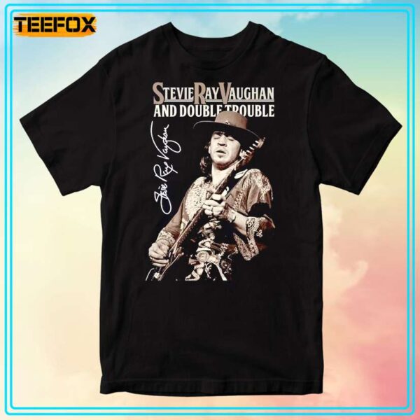 Stevie Ray Vaughan and Double Trouble T Shirt