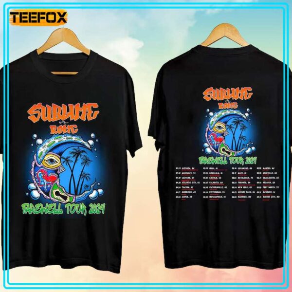 Sublime with Rome Farewell Tour 2024 Concert T Shirt