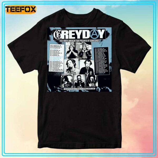 Suicide Boys Greyday Tour Concert 2024 Unisex T Shirt