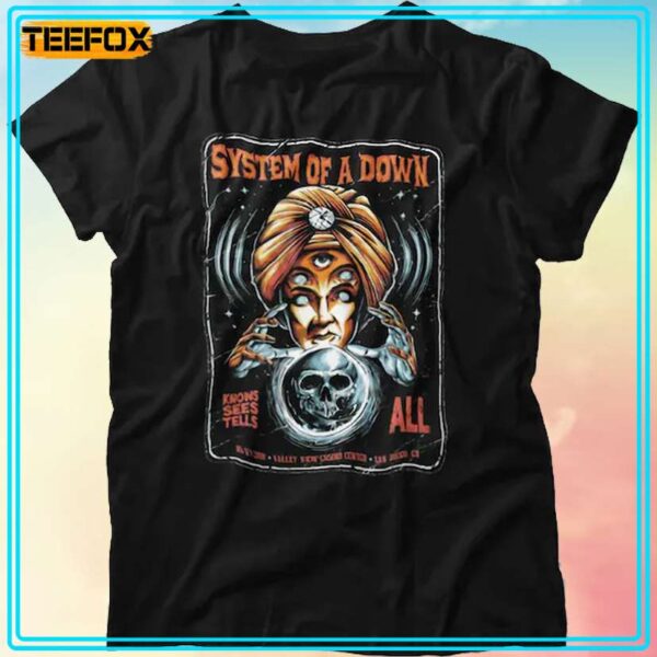 System Of a Down Album SOAD T Shirt
