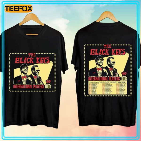 The Black Keys International Players Tour 2024 Unisex T Shirt