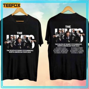 The Hives The Death of Randy Fitzsimmons Tour 2024 Band T Shirt