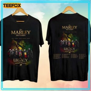 The Marley Brothers Tour 2024 Concert T Shirt