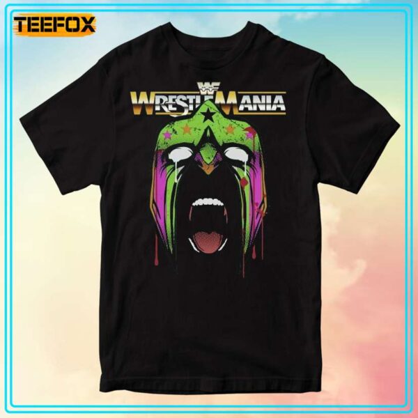 The Ultimate Warrior Wrestlemania WWF T Shirt