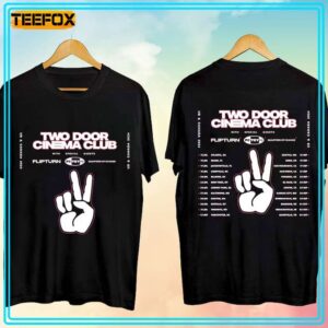 Two Door Cinema Club Tour 2024 Unisex T Shirt