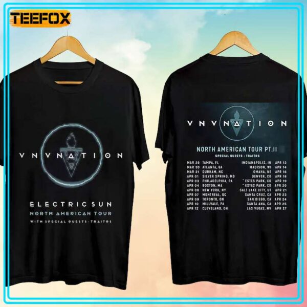 VNV Nation Tour 2024 Unisex T Shirt