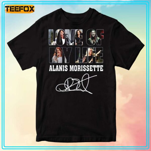 Alanis Morissette Signatures Unisex T Shirt