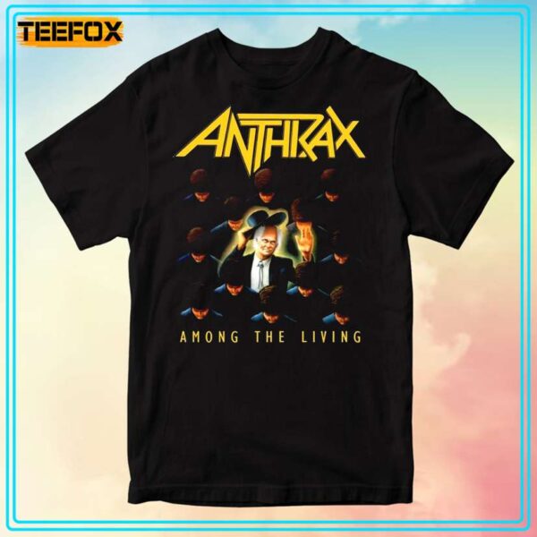 Anthrax Among The Living 1987 T Shirt