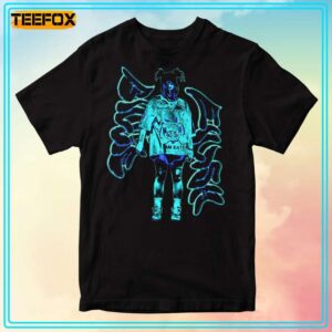 Billie Eilish Neon Grafitti Logo T Shirt