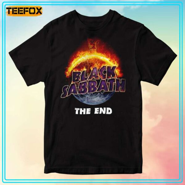 Black Sabbath The End 70s T Shirt