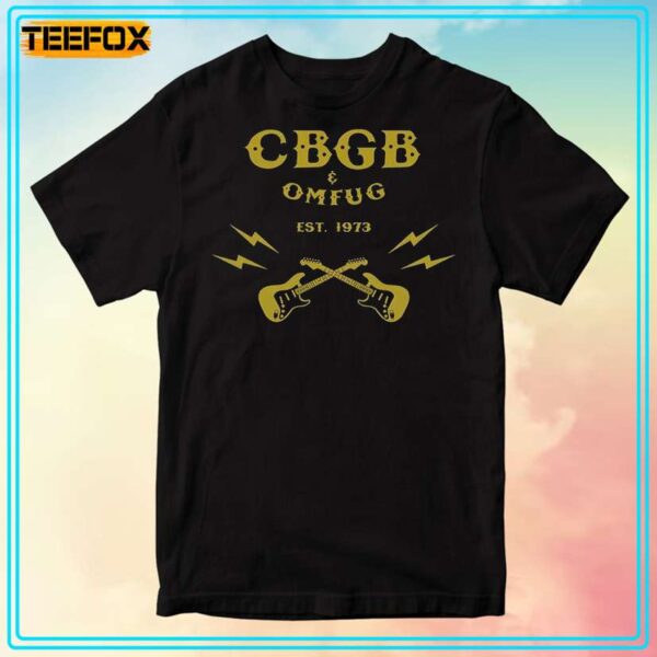 CBGB OMFUG 1973 Unisex T Shirt