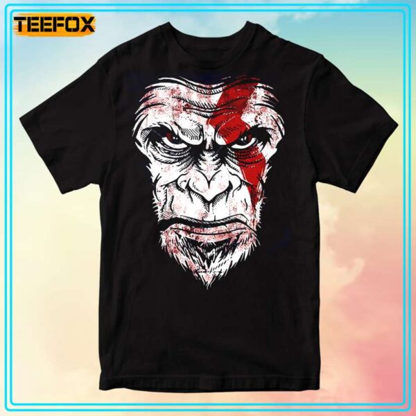 Caesar God of War Planet of the Apes T Shirt