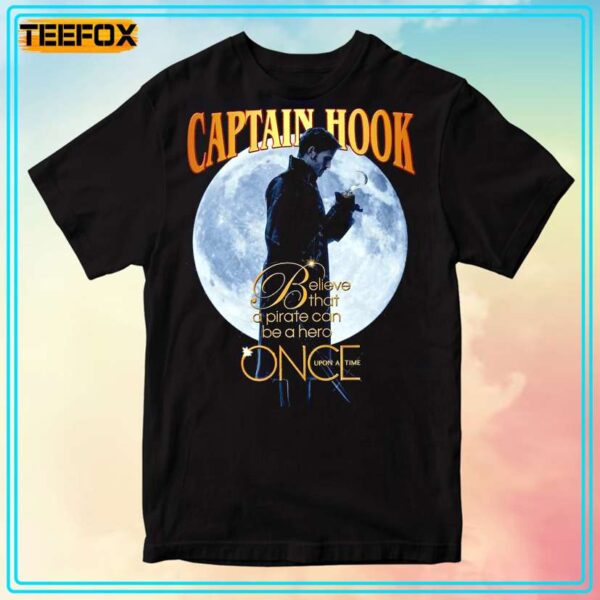 Captain Hook Killian Jones Once Upon a Time T Shirt