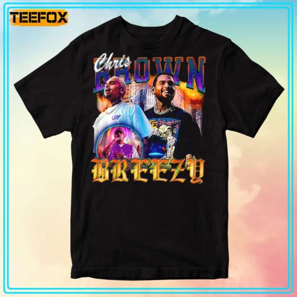 Chris Brown Rap Music Retro T Shirt