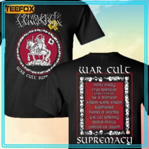 Conqueror War Cult Supremacy T Shirt