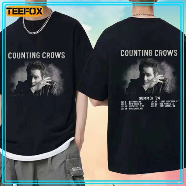 Counting Crows Summer Tour 2024 Concert T Shirt