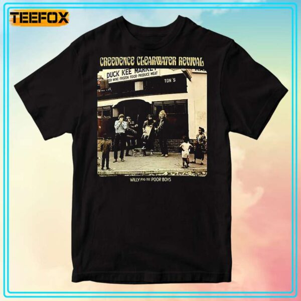 Creedence Clearwater Revival Willy and the Poor Boys T Shirt